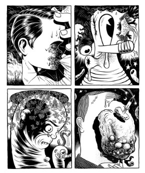 &COPY; charles burns / killoffer courtesy arts factory [galerie nomade]